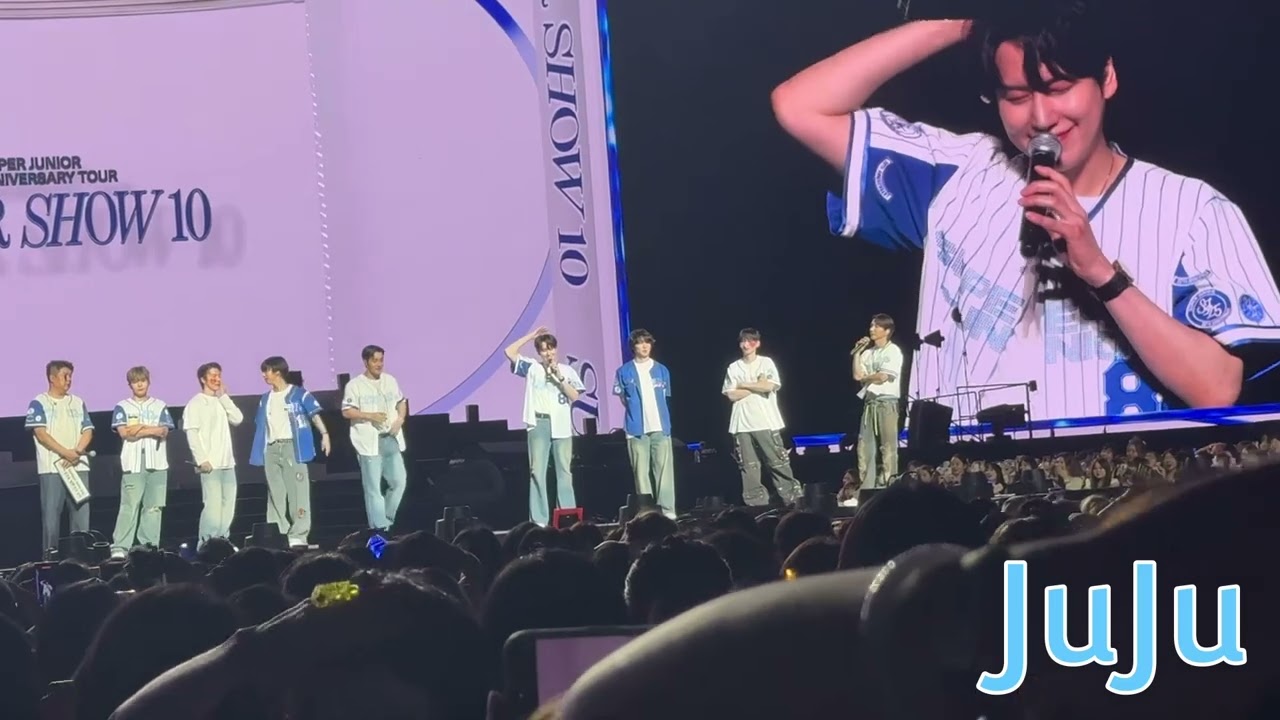 SS10HK Day2 Ment Part 3(6.9.2025) | SuperJunior | SS10 | HKELF