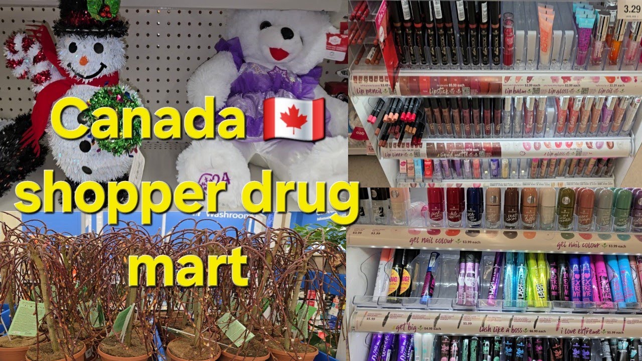 Today we visit Shoppers drug mart in canada.[Cad farm house vlogs].and we bought some stuff.