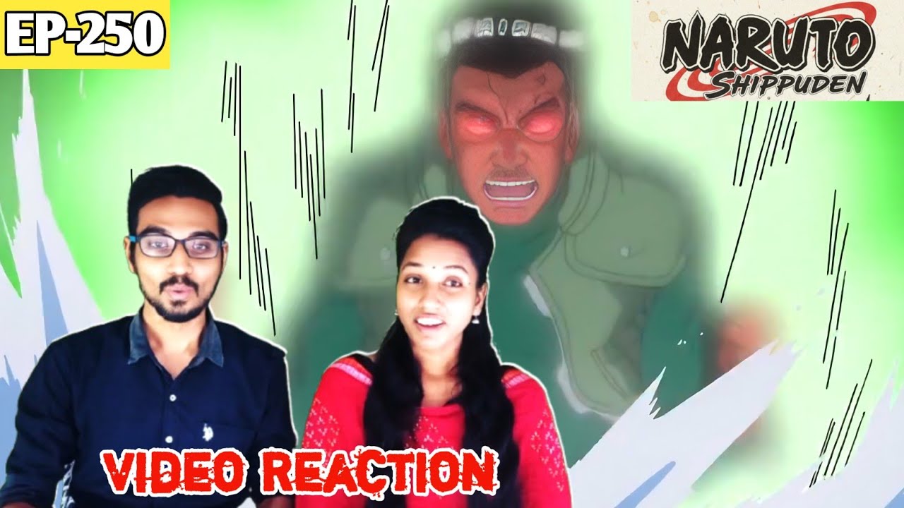 Naruto Shippuden EP-250 Reaction 🔥 | Tamil Couple Reaction