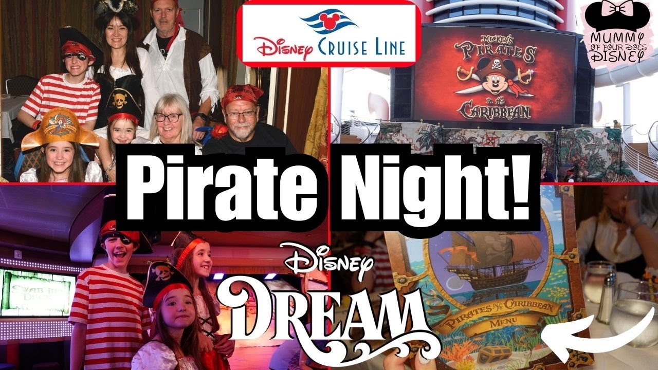 🏴‍☠️ Blown Away By Pirate Night On The Disney Dream Cruise
