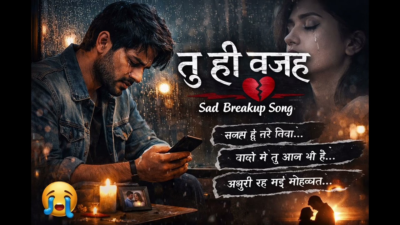 तू ही वजह 💔 | Very Sad Breakup Song | Heart Touching Hindi Song