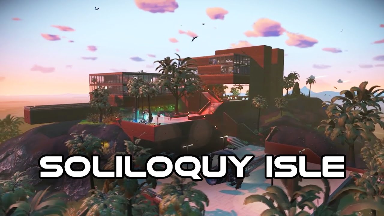 Soliloquy Isle | No Man's Sky | Paradise Planet Base Build Tour