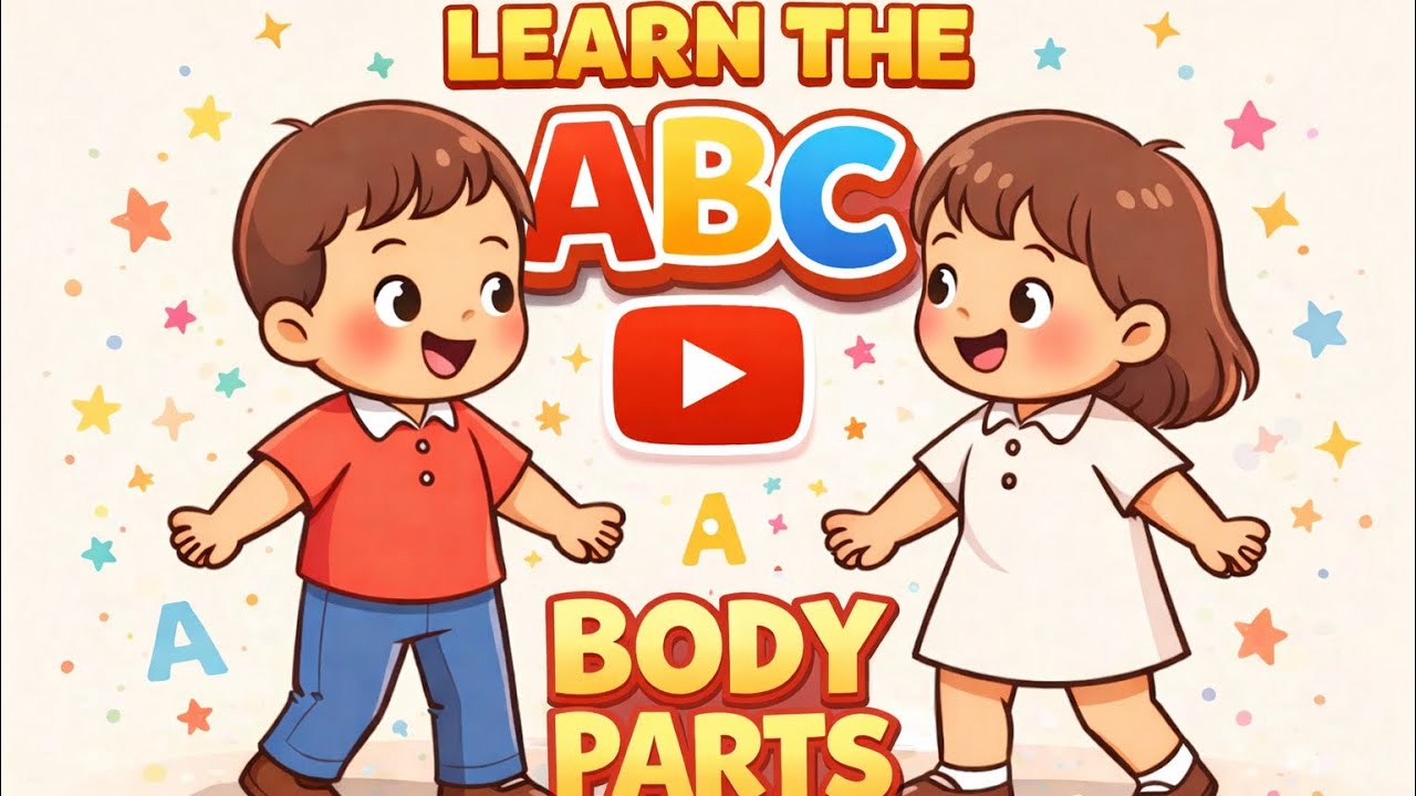 Learn ABCs with Body Parts | Toddler Learning Song