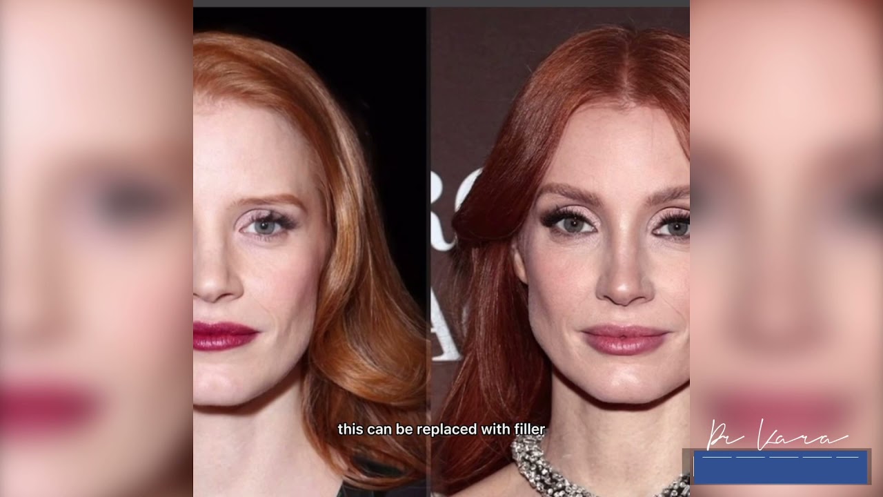 Celebrity Aesthetics: Jessica Chastain ageing like a fine wine