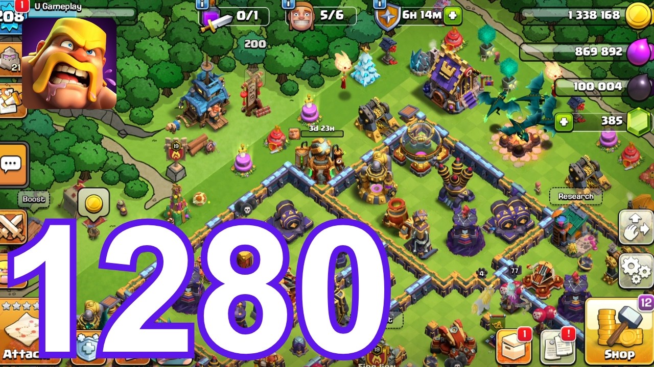 Clash of Clans - Gameplay Walkthrough Episode 1280 (iOS, Android)