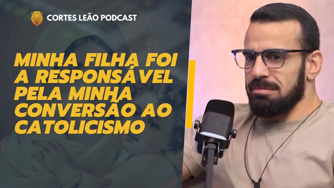 TESTEMUNHO IMPACTANTE DE CONVERSÃO AO CATOLICISMO | FRED CARDOSO