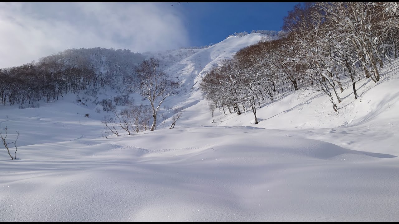 2024.1.13尻別岳北東斜面