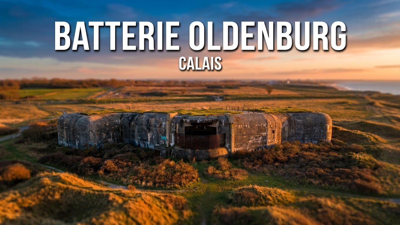 Drone Batterie d'artillerie Oldenburg (Calais) - Décembre 2025