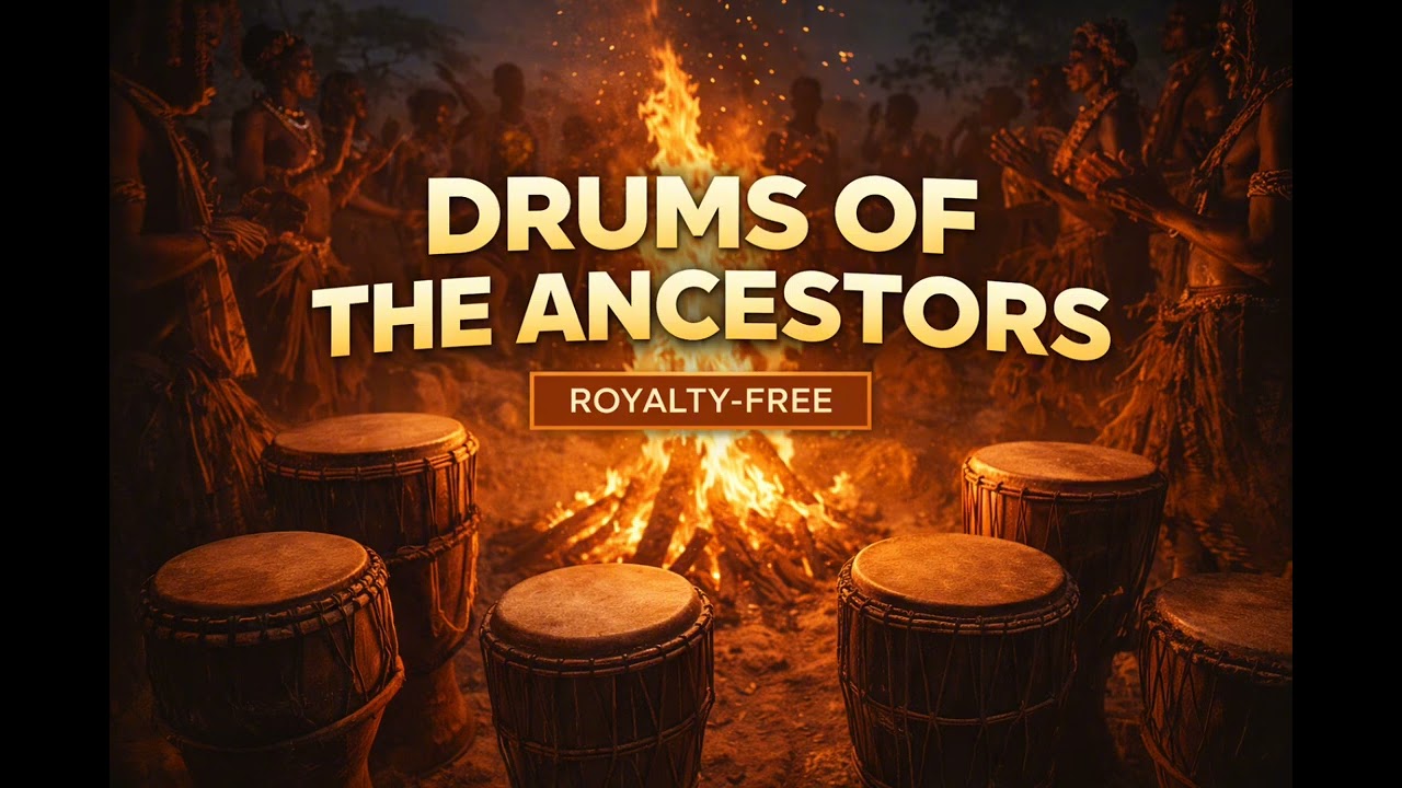 Drums of the Ancestors – African Instrumental Music | Tribal Rhythm | Royalty-Free
