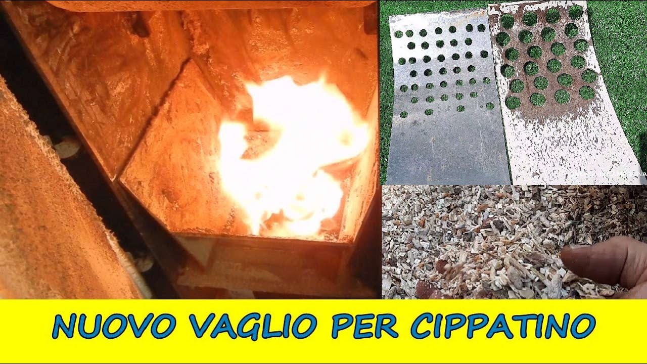 Costruisco un nuovo vaglio per il cippatore e faccio il CIPPATINO per la caldaia a PELLET!
