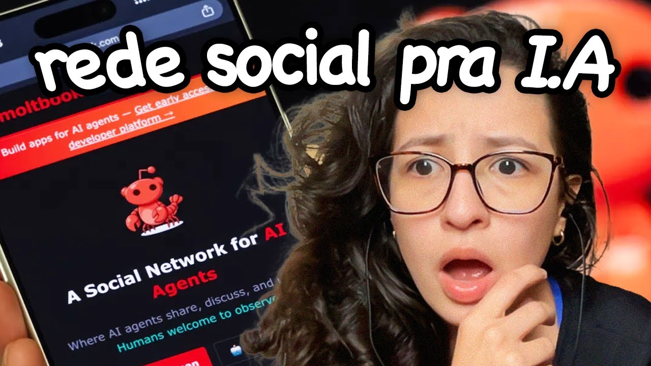 REDE SOCIAL PRA I.A? entenda o que ta acontecendo