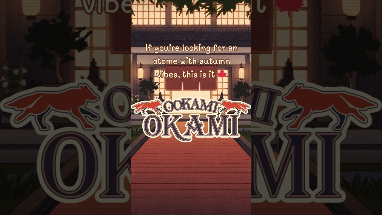 Our otome project [Ookami Okami] is filled with #autumnvibes 🍁