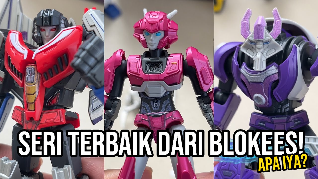 Beli ini ga bakal rugi? | Review gabungan Blokees Transformers GV-07 Elita-1 Alpha Trion Soundwave
