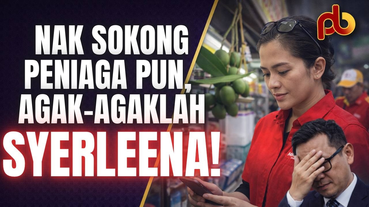 Nak sokong peniaga lokal pun, agak-agaklah YB Syerleena...HALAL HARAM KENA JAGA!