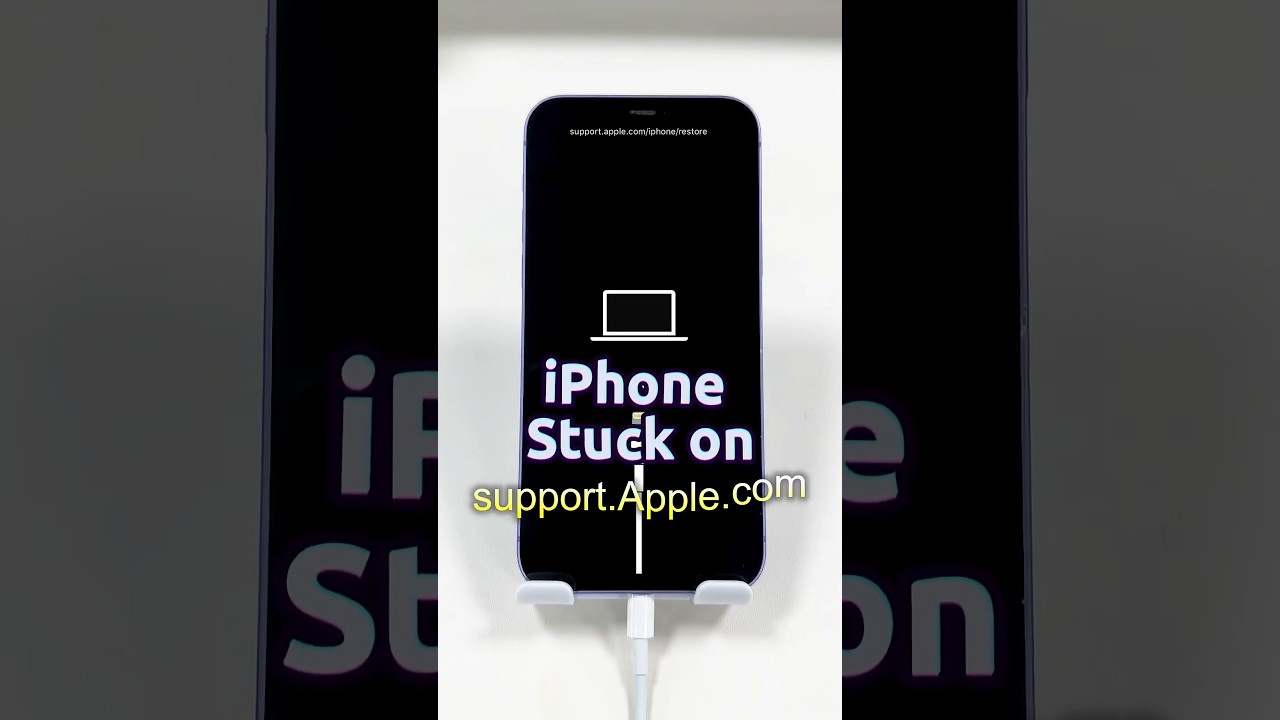 Fix iPhone Stuck on 