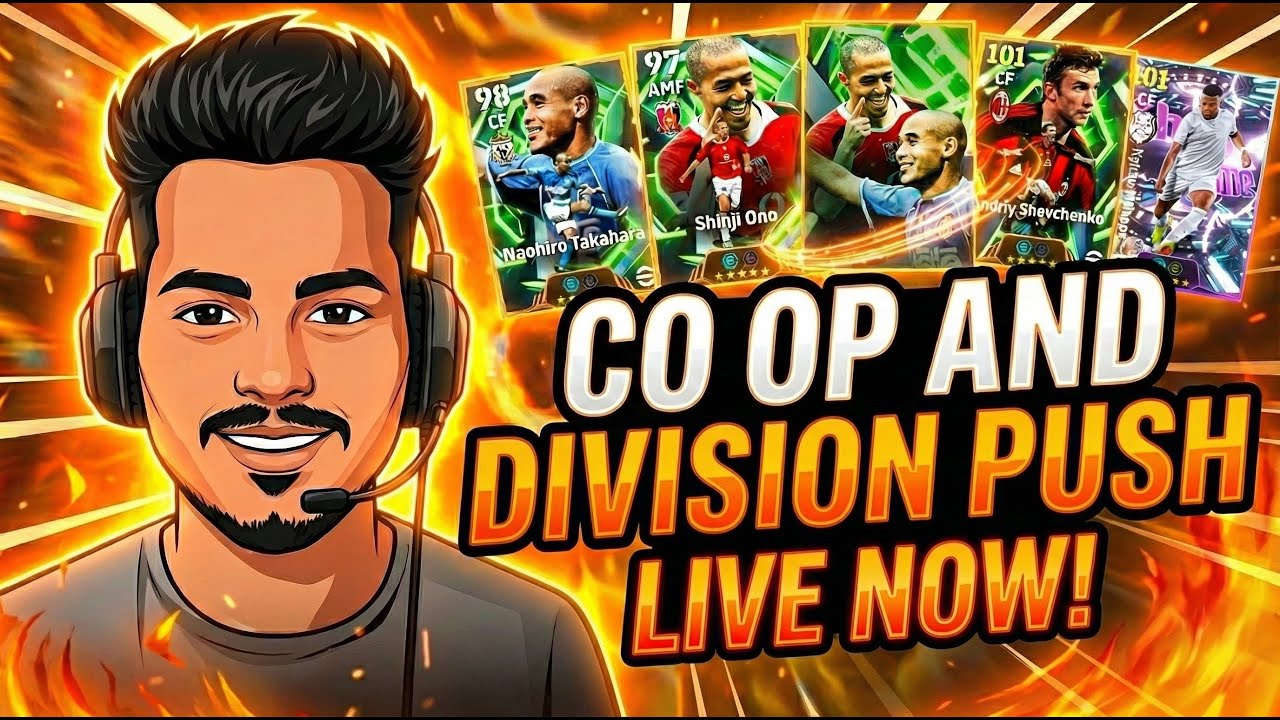 Division Push Begins! 🔥 eFootball Live Co-Op Gameplay#efootball #pes #pesmobile