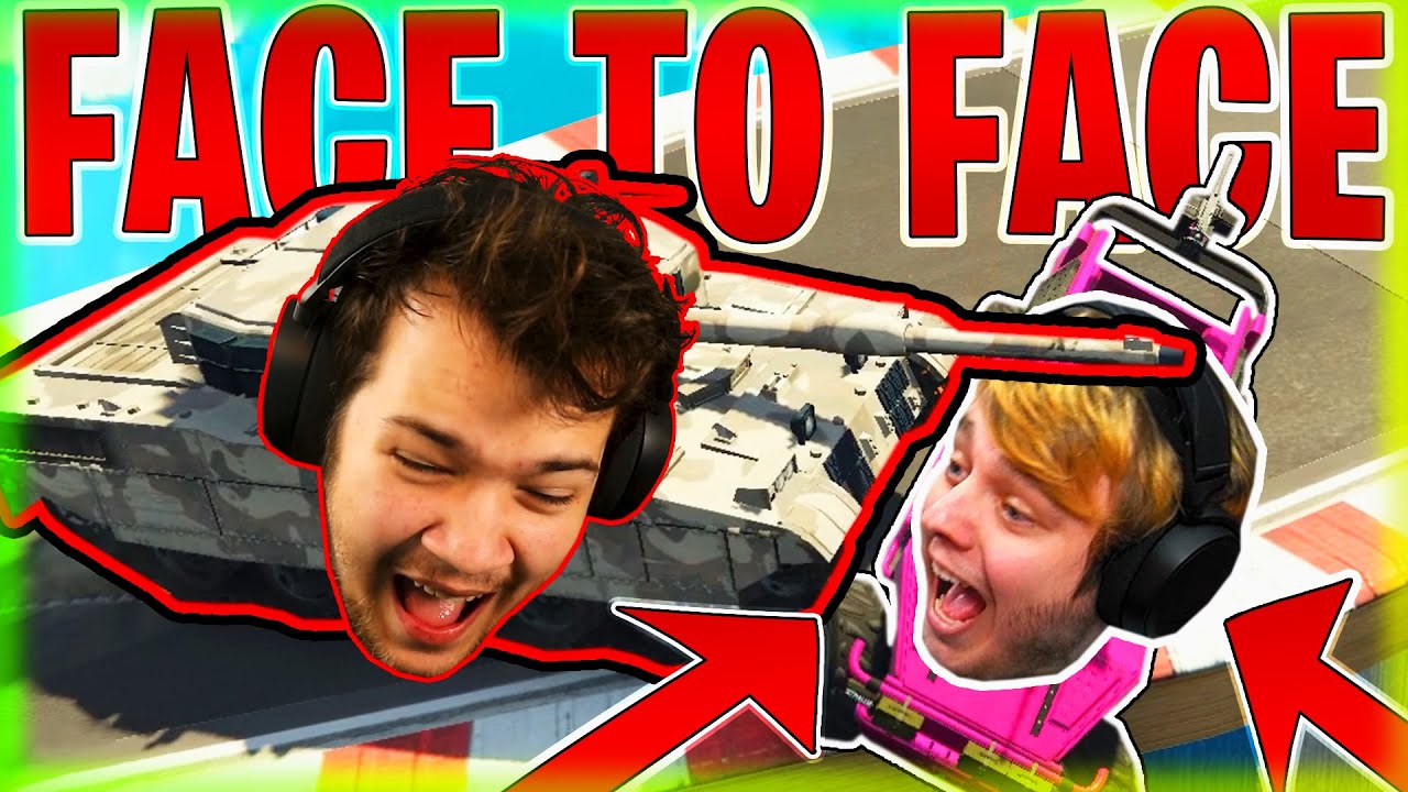 ZDEMOLOVAL MĚ TANKEM!!! | FACE TO FACE | Morry&@marwex99&@BowTeaG&@DejvikGOD&@Kellwiin&@Davel23&Faster