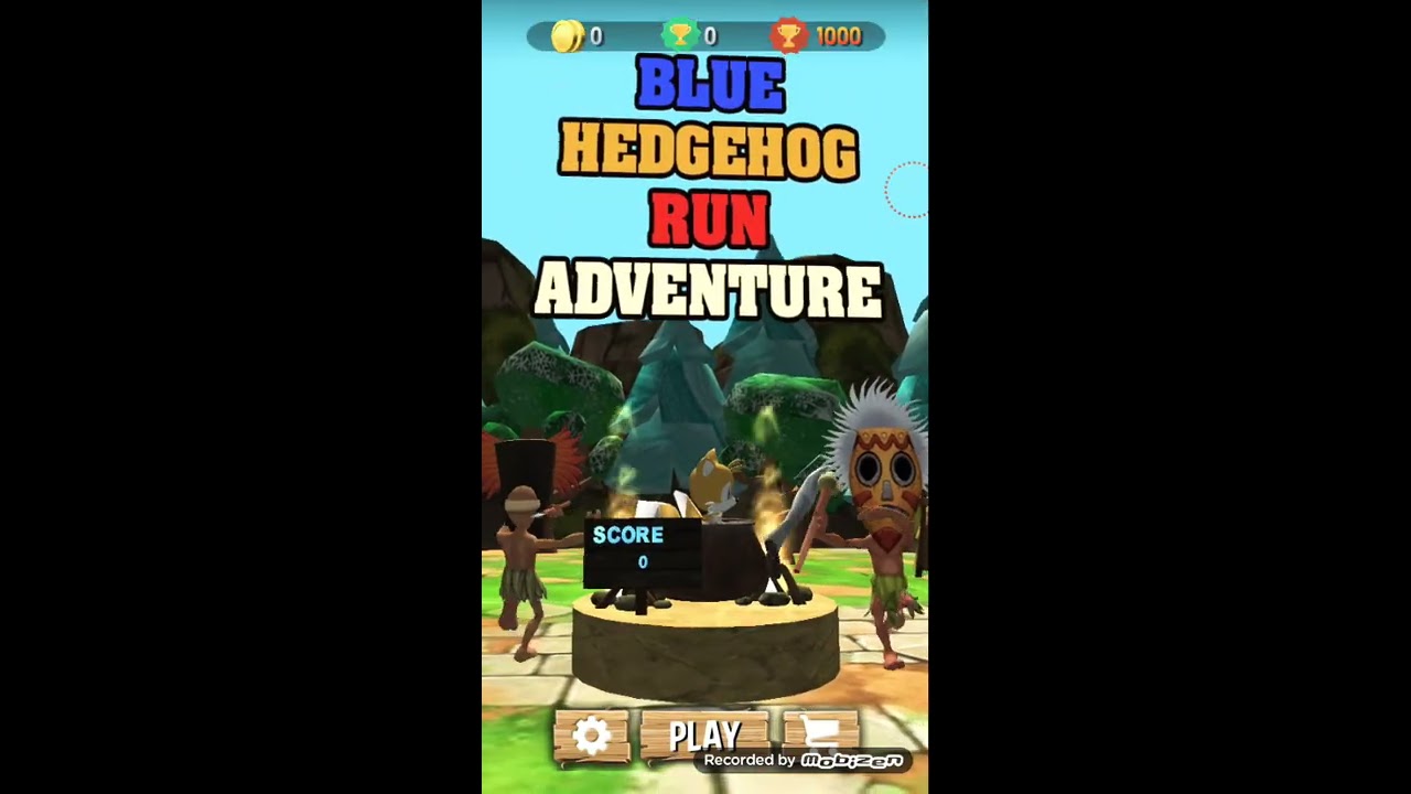 Esse é UMA das Piores Cópias do Sonic Pra Celulares | Blue Hedgehog Run Adventure