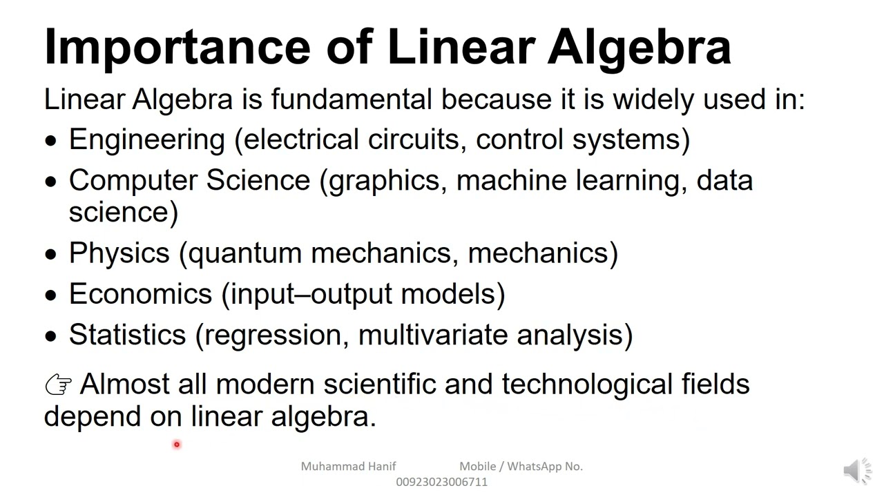 Introduction to linear algebra and analytical geometry