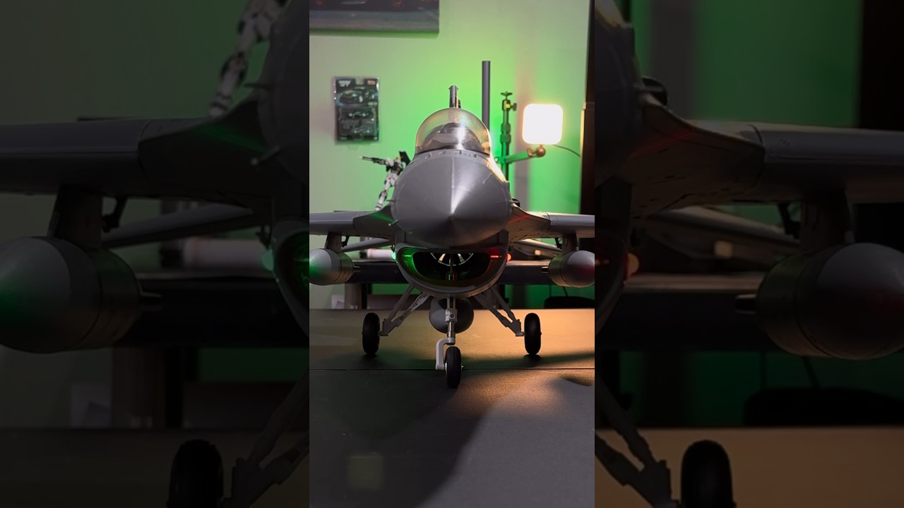 Sights & Sounds of a NEW RC F-16 🔥