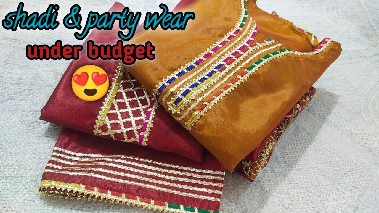Fancy Dress Design 2024 for Wedding | Winter dress designs 2024-2025 / Plain suit design for winter