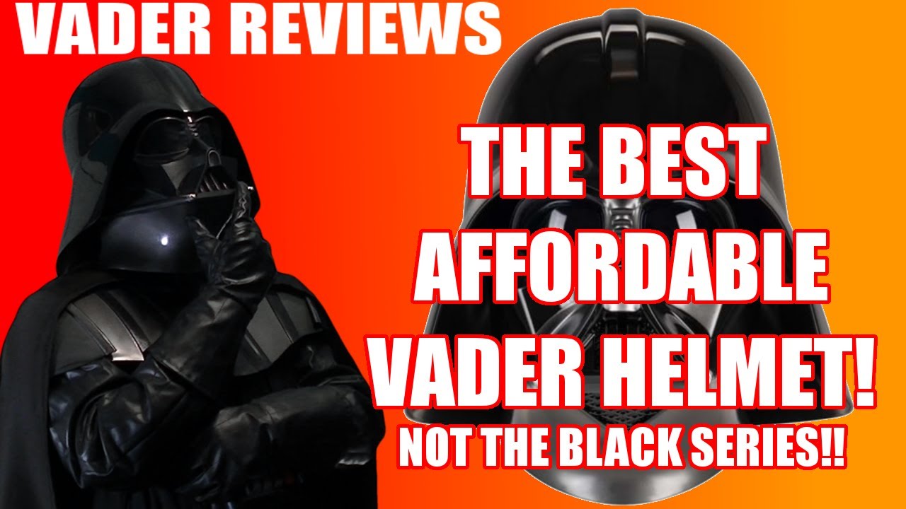 The BEST Affordable STAR WARS DARTH VADER Helmet Vader Reviews
