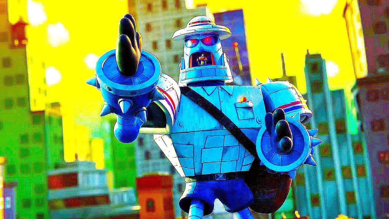 Giant Buildings Battle Scene | DOG MAN (2025) Movie CLIP HD