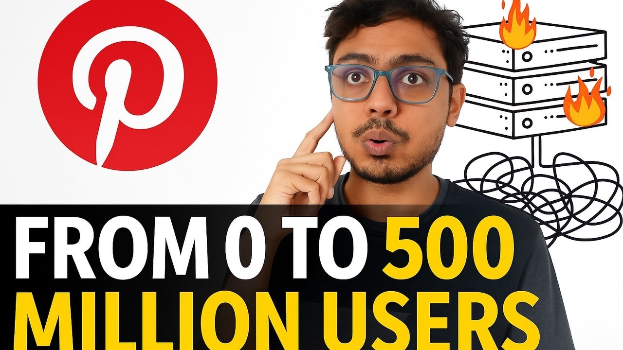 System Design : How Pinterest Evolved to Serve 500 Million Users.