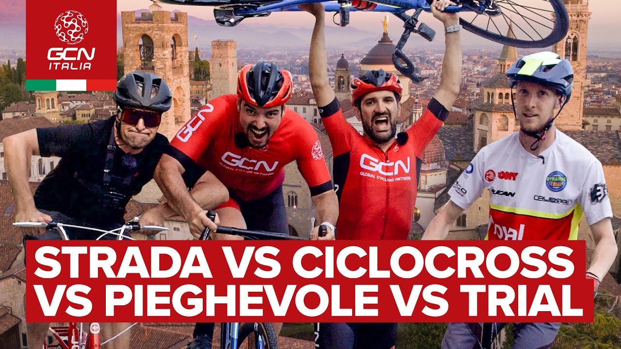 Strada, Ciclocross, Pieghevole o… Trial? Quale bici è più veloce in città? con @RobyBragotto