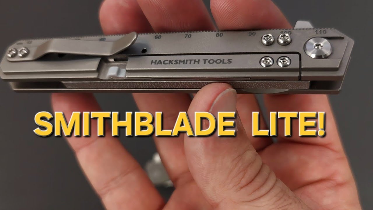Первый взгляд на Smithblade Lite (Потрясающий... но с одной проблемой...)