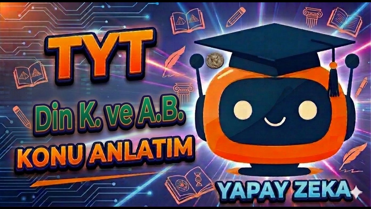 1) Bilgi ve İnanç Konu Anlatımı | TYT Din Kültürü ve Ahlak Bilgisi - Yapay Zeka