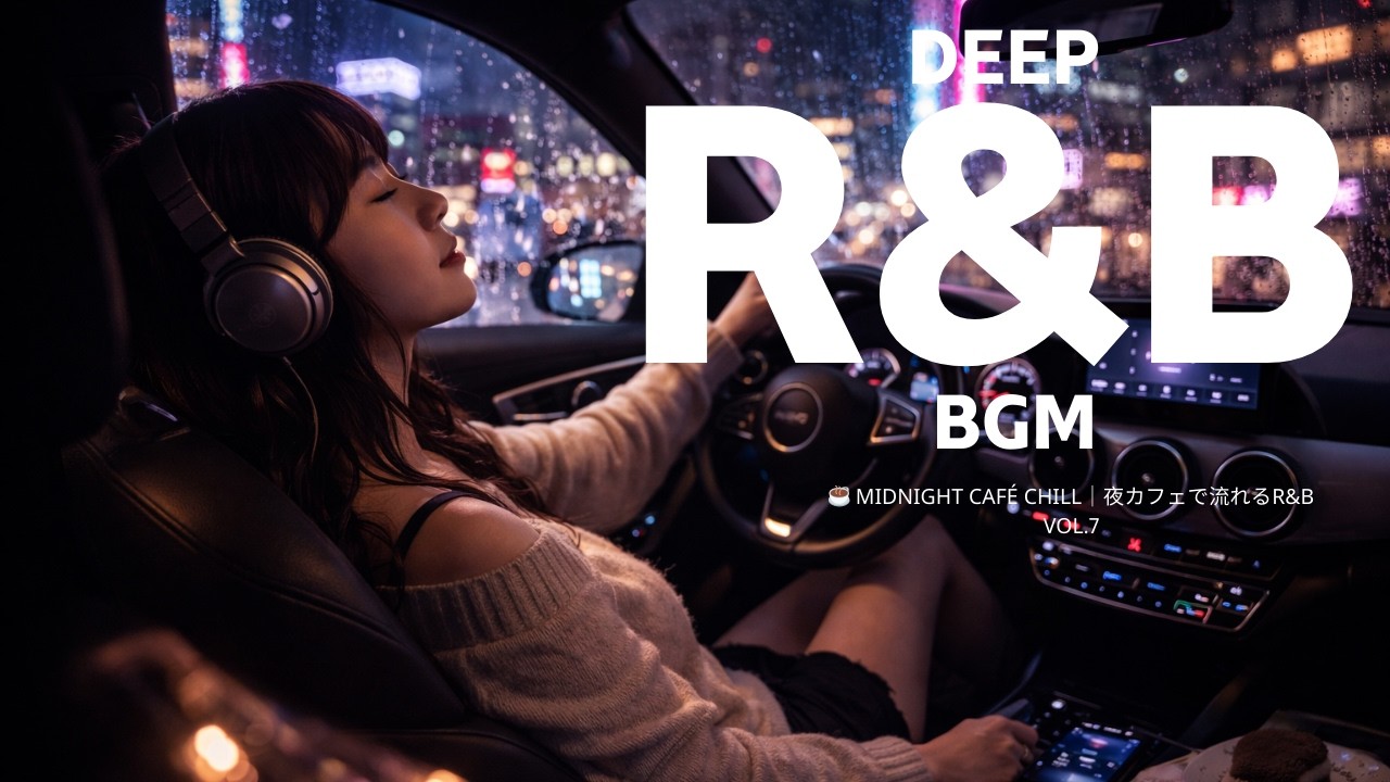 【Playlist】Deep R&B BGM ☕ Midnight Café Chill｜夜カフェで流れるR&B Vol.7