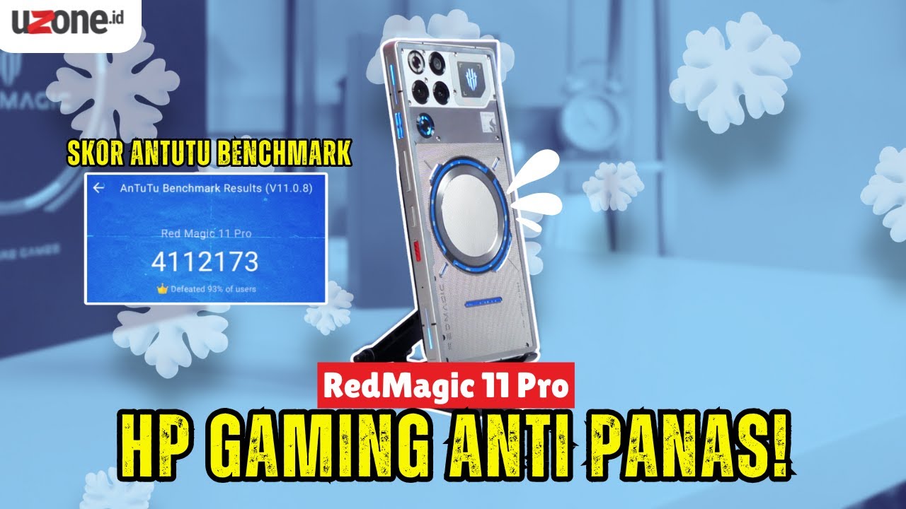 GAK TAKUT PANAS LAGI! RedMagic 11 Pro PUNYA LIQUID COOLING PERTAMA DI DUNIA