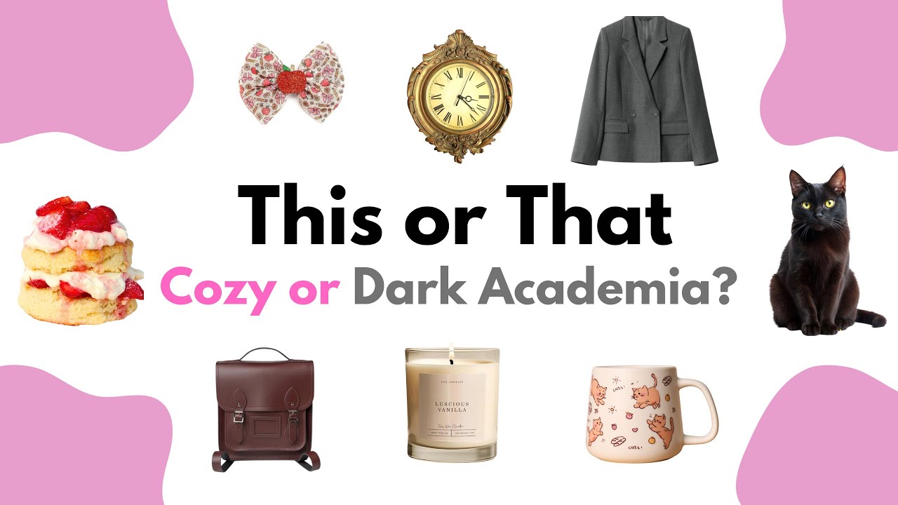 Cozy or Dark Academia? ☕📚 | THIS or THAT Aesthetic Quiz