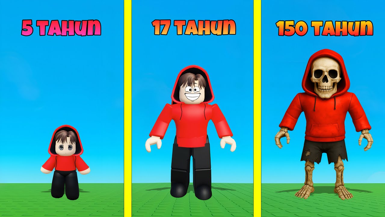 Yuta, Mio Dan Baby Celine Dari Kecil Nyampe Tua Aneh Banget || ROBLOX