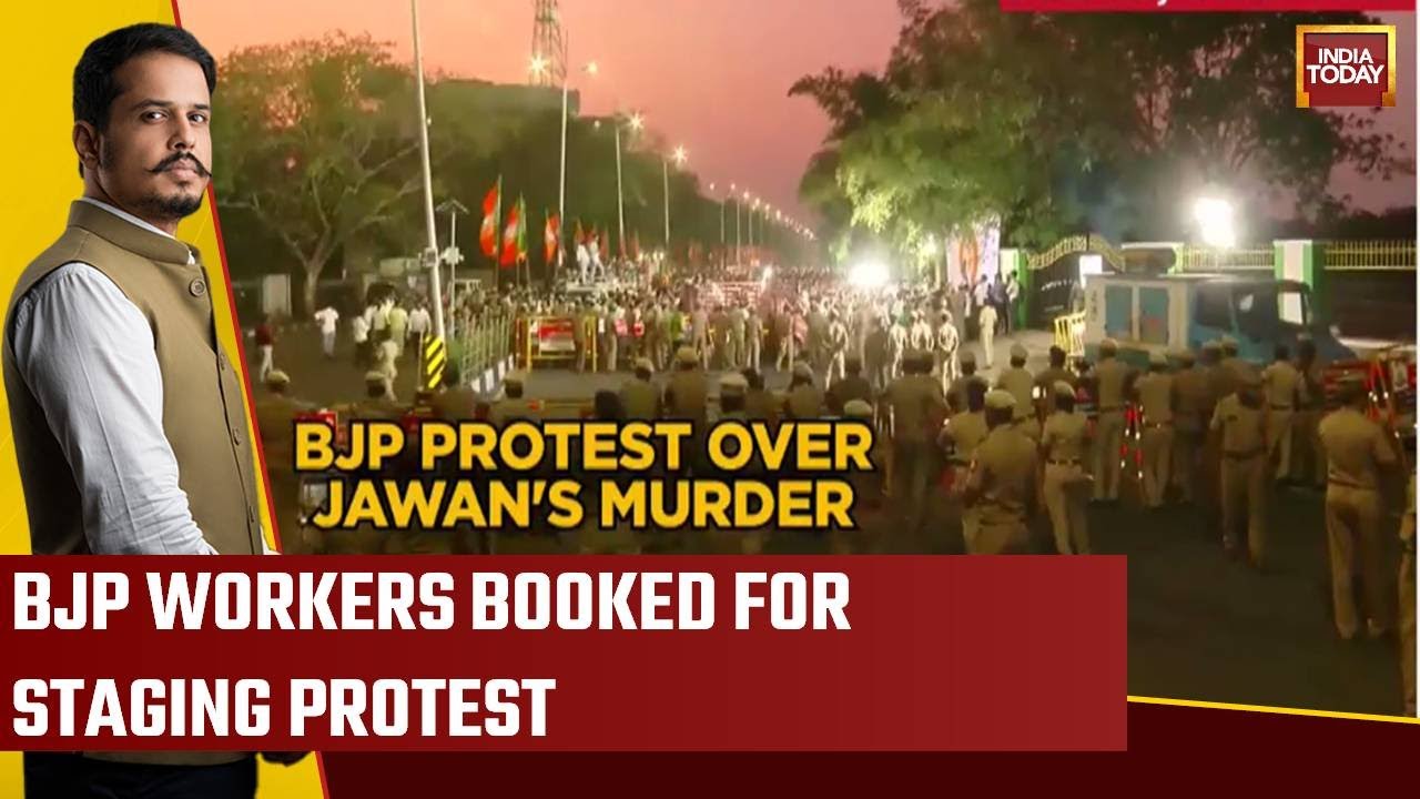Tamil Nadu BJP Stages Protest To Condemn Killing Of Soldier By DMK Councilor | WATCH