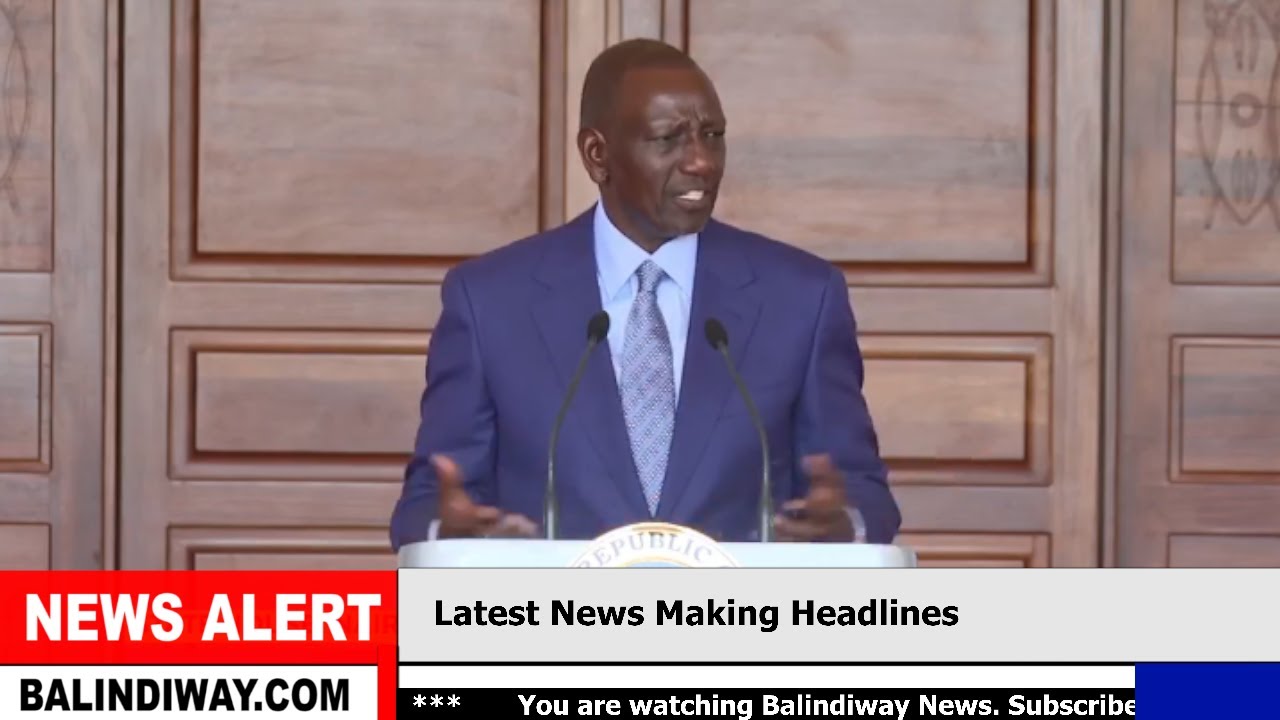 LIVE: President Ruto speaking now in State House, Kenya-Italy Co-operation in Higher Education!