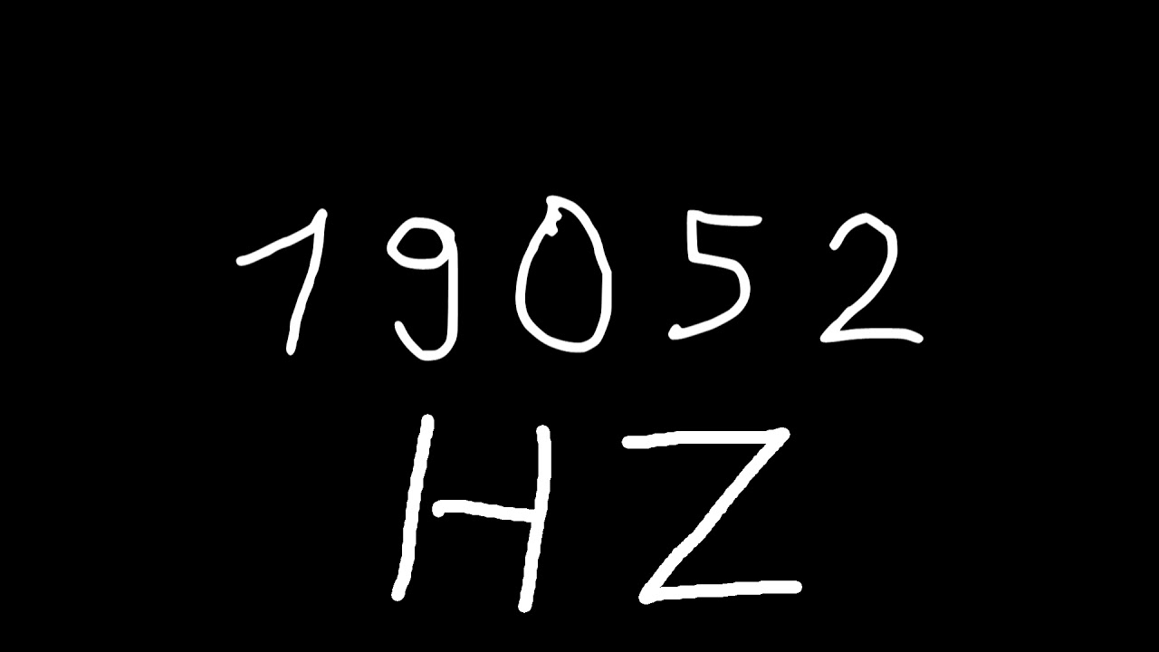 19052 hz