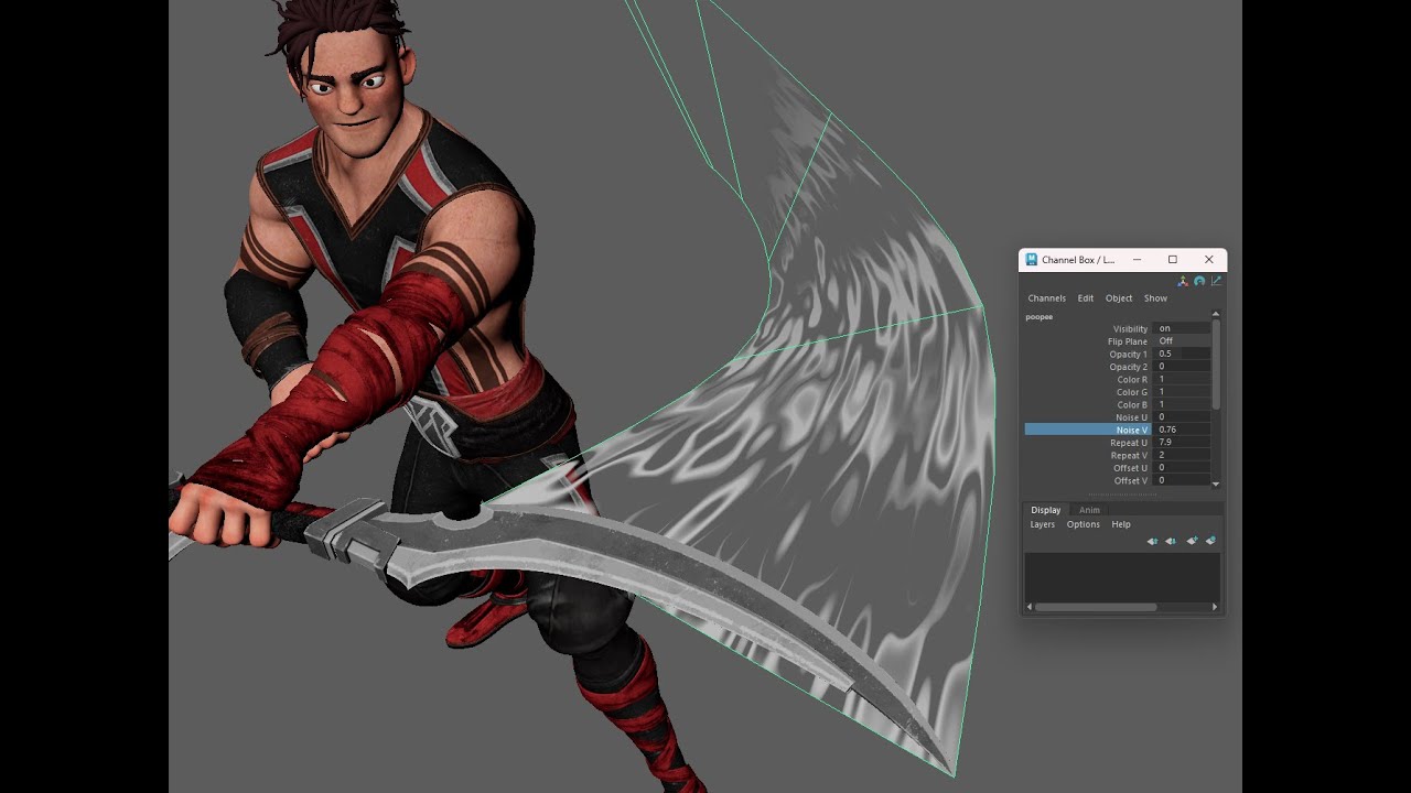 Maya Motion Trail Tool Video Demonstration