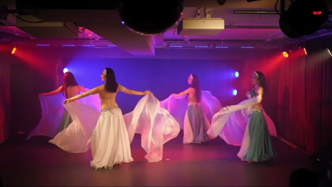 ベリーダンス　Bellydance 2020.12.20 Arabian Dream　ベールveil dance