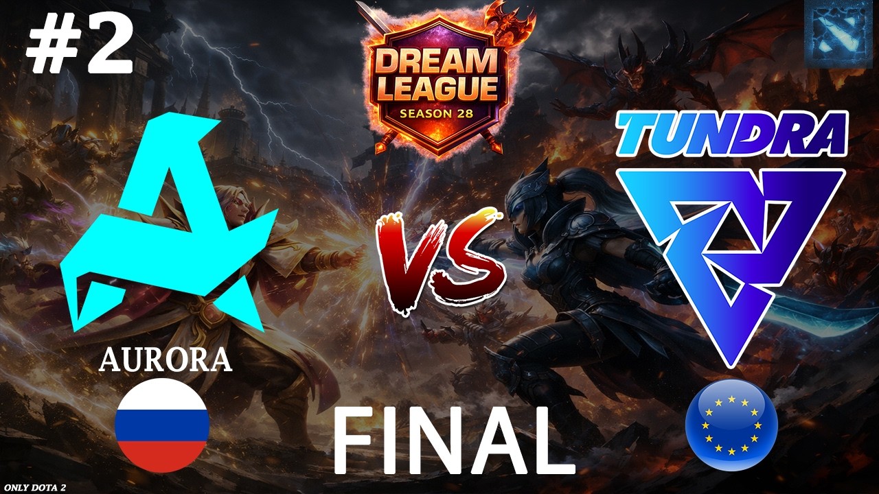 ТОЛЬКО ОНИ СПОСОБНЫ НА ТАКОЙ РЕЗУЛЬТАТ | Aurora vs Tundra #2 (BO5) FINAL | DL S28