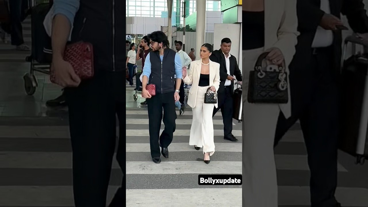 Tara sutaria with boyfriend Veer ❤️🙈