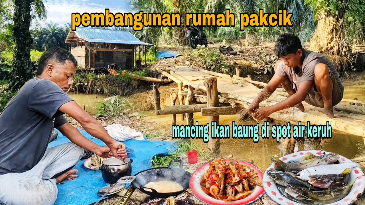 REVIEW RUMAH  PAKCIK || LANJUT MANCING IKAN BAUNG, HIDANGAN SERBA PANAS JADI  PENUNDA LAPAR