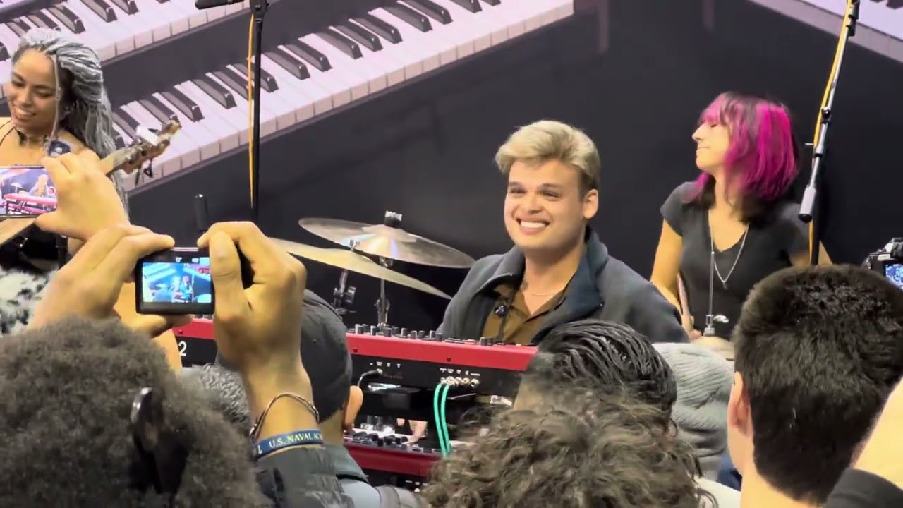 LIVE Jesus Molina NORD the new Chick Corea potential. #Nammshow #namm 2025 Mohini Dey Roni Kaspi