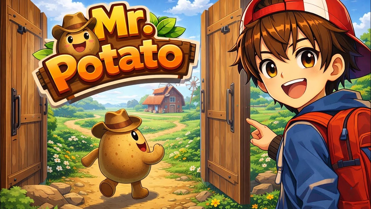Mr. Potato Puzzle Adventure | Tricky Doors & Brain Levels
