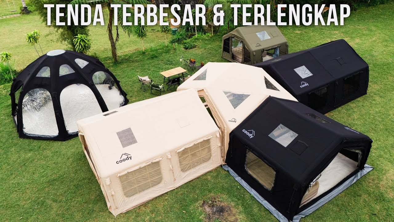 PECAH REKOR! CAMPING DENGAN SEMUA TENDA! 