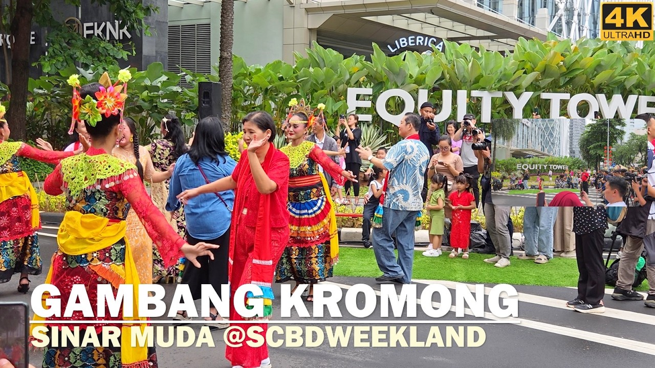 [Full] Gambang Kromong Sinar Muda at SCBD Weekland❗JAKARTA Musik Akulturasi Betawi