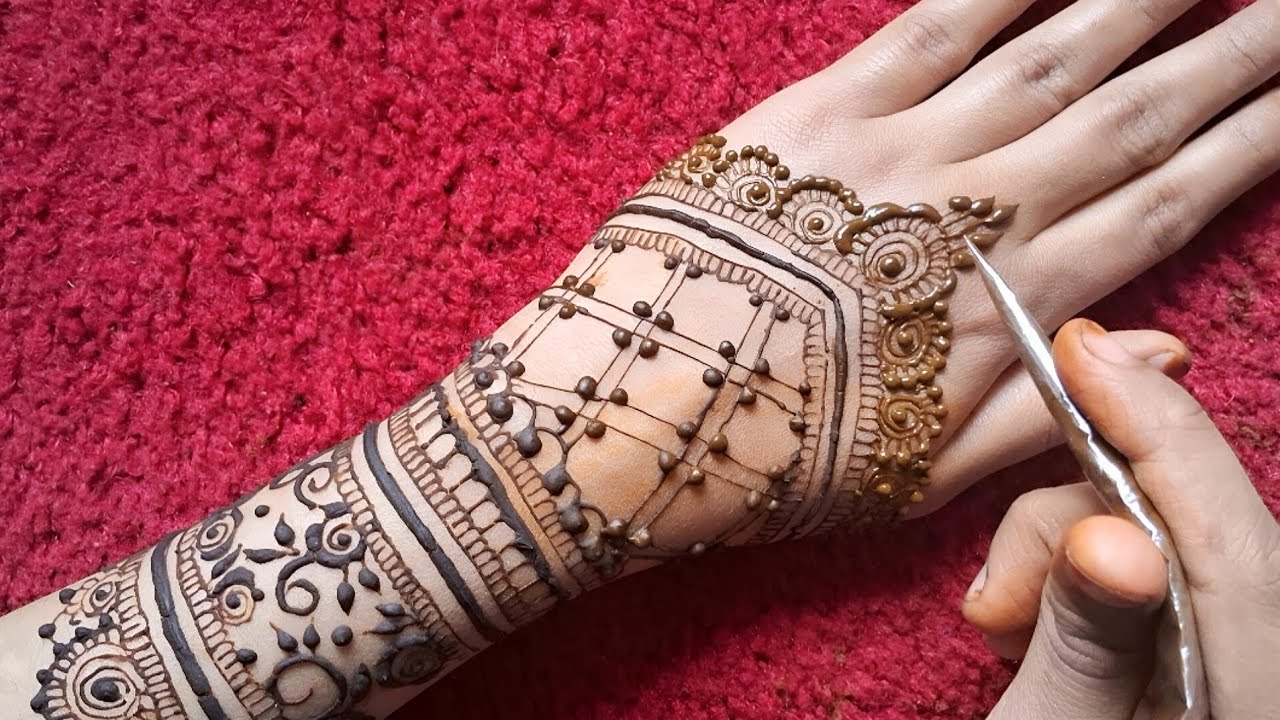 😱🔥Back Hand Bridal Mehndi Design | Dulhan Mehndi Designs | Bridal Mehndi Design 