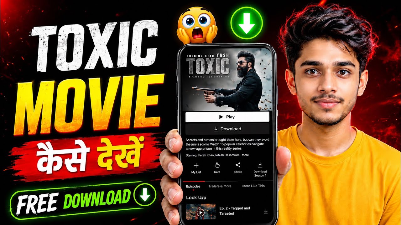 🎬 How to Watch Toxic Movie 2026 | How to Download Toxic Movie | Watch Toxic Movie | Legal Method