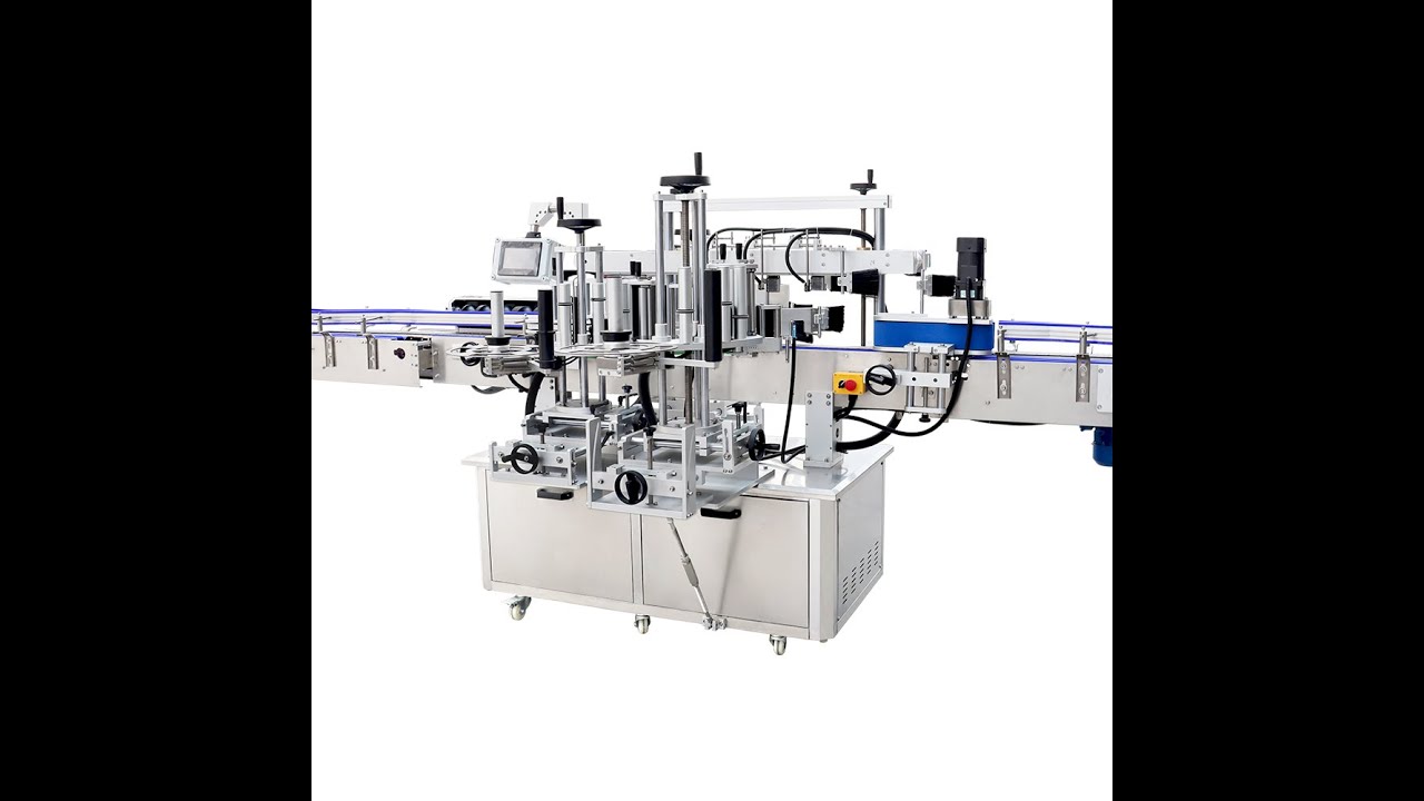 Three sided labeling machine
